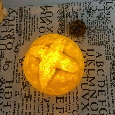 Creative Simulation Bread Light Fun Home Croissant LED Bread Night Light