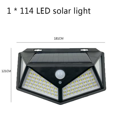 Multifunktsionaalne päikesevalgusti väliaia kaunistus päikeseenergia LED-valgusti veekindel päikesevalguse toitega kohtvalgusti liikumisanduriga