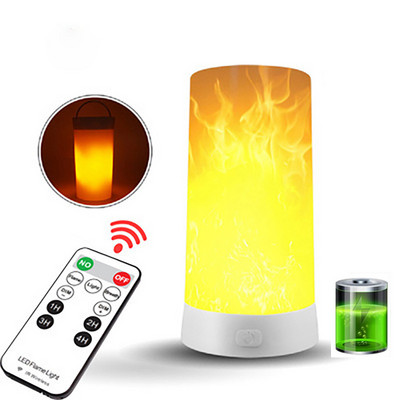 USB LED-leeklambi simuleeritud leegiefektiga valgus realistlik tuleõhkkonna valgus sisekujundus jõuludeks uusaasta kingituseks