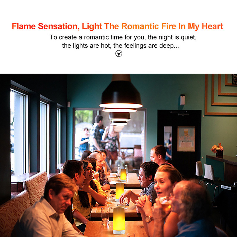 USB LED-leeklambi simuleeritud leegiefektiga valgus realistlik tuleõhkkonna valgus sisekujundus jõuludeks uusaasta kingituseks