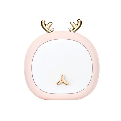 Lampă de noapte drăguță pentru animale de companie, căprior iepuraș, lampă pentru copii, lampă de masă reîncărcabilă prin USB, pentru decorarea casei