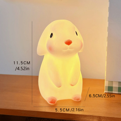 Silikageel Öövalgusti magamistoa sisekujundus Tuled Nupupatarei toitel Kuuvalgus Multifilm Loomade Lambid Lastele Kingitus dekoratiivlamp