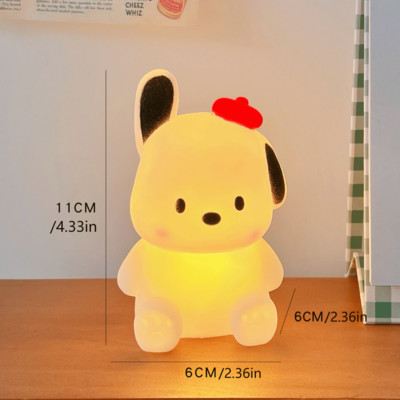 Silikageel Öövalgusti magamistoa sisekujundus Tuled Nupupatarei toitel Kuuvalgus Multifilm Loomade Lambid Lastele Kingitus dekoratiivlamp