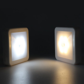 Νέο νυχτερινό φως αισθητήρα κίνησης LED, ελαφρύ έξυπνο PIR για φωτισμό ντουλαπιού σκάλας τουαλέτας διάδρομος τουαλέτας δίπλα στο κρεβάτι