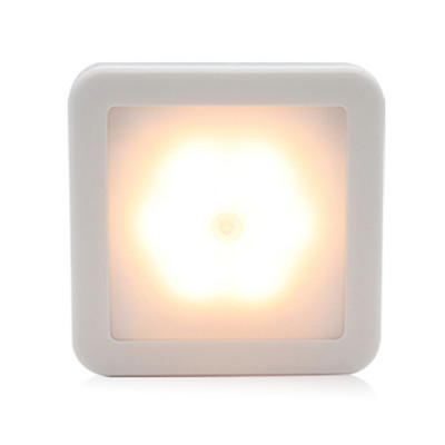 Jauns nakts apgaismojums LED kustības sensora gaisma viedais PIR vannas istabas gultas koridora ejas tualetes kāpņu skapja apgaismojums