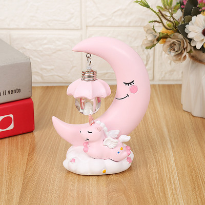 Mjesec Jednorog Led noćno svjetlo Rainbow Bear Rabbit Lamp Dječje svjetiljke za dječju sobu Stolne dječje božićne darove za rođendane