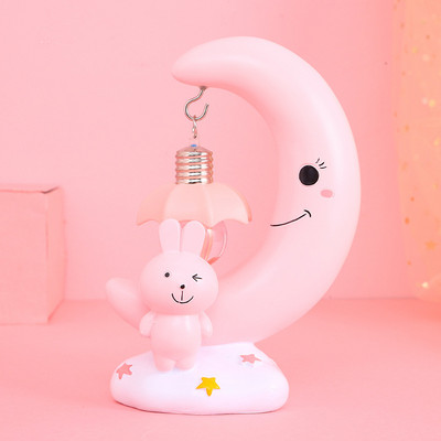 Mjesec Jednorog Led noćno svjetlo Rainbow Bear Rabbit Lamp Dječje svjetiljke za dječju sobu Stolne dječje božićne darove za rođendane
