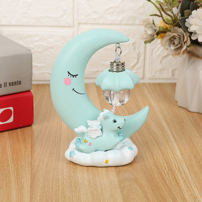 Mjesec Jednorog Led noćno svjetlo Rainbow Bear Rabbit Lamp Dječje svjetiljke za dječju sobu Stolne dječje božićne darove za rođendane