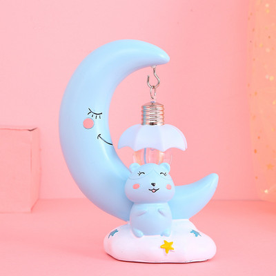 Mjesec Jednorog Led noćno svjetlo Rainbow Bear Rabbit Lamp Dječje svjetiljke za dječju sobu Stolne dječje božićne darove za rođendane