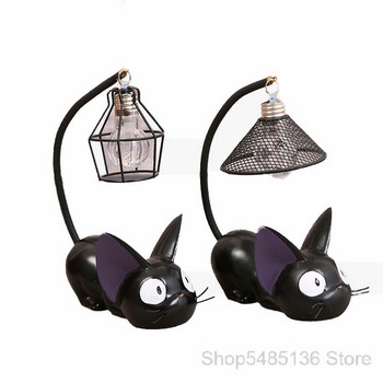 Хаяо Миядзаки Вълшебна котка Нощна лампа Бебешка лампа за детска стая Нощна анимационна животинска LED стойка Светлина Занаяти за рожден ден Детски празнични подаръци