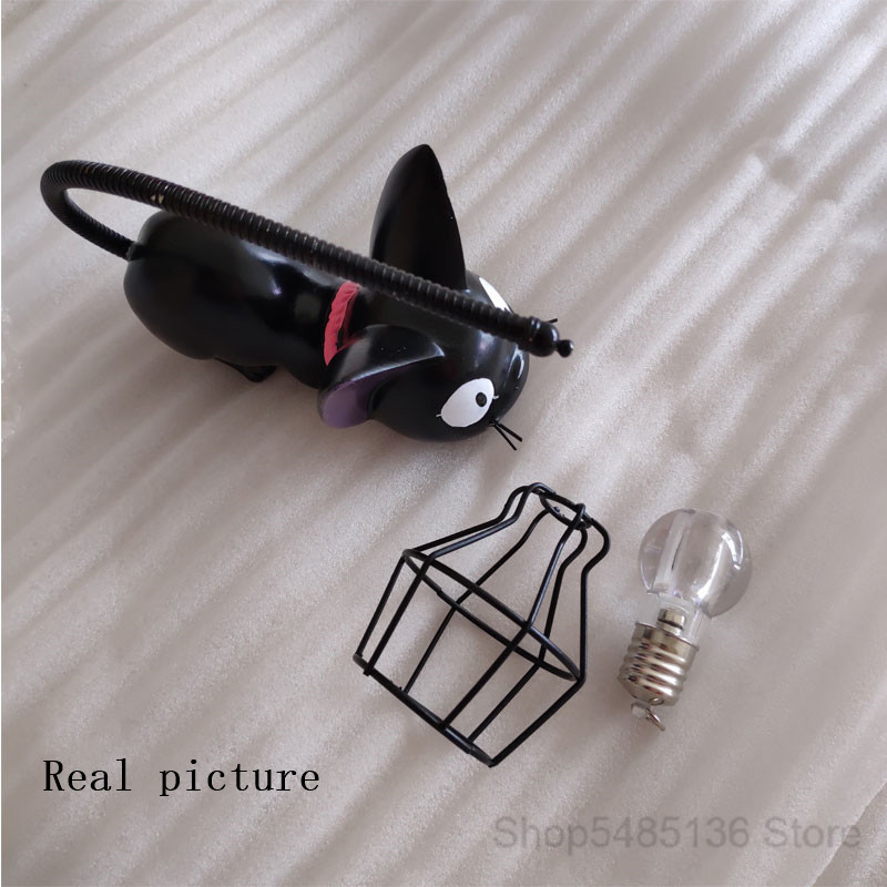 Hayao Miyazaki burvju kaķa nakts gaisma bērnu istabas lampa pie gultas karikatūra Dzīvnieku LED statīva gaisma dzimšanas dienas amatniecība bērniem svētku dāvanas