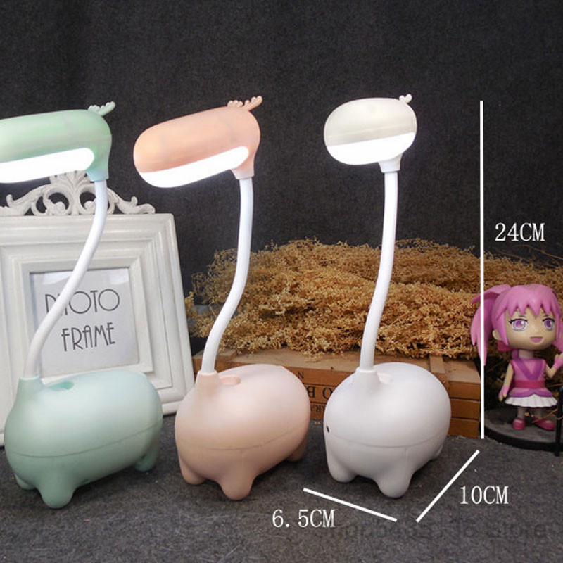 Laste öölamp LED-USB-laetav patarei laualambid Magamistoa voodi laualamp Laste lugemisraamatu valgustid Koduvalgustid