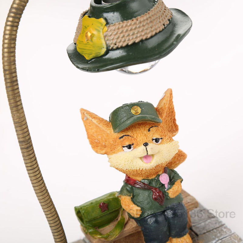 Meșteșuguri din rășină, lumini de noapte cu LED pentru copii, desene animate, animale nebune, oraș, vulpe, iepure, lampă de noapte pentru bebeluși, ornamente pentru acasă, jucărie, prieten, cadouri de aniversare