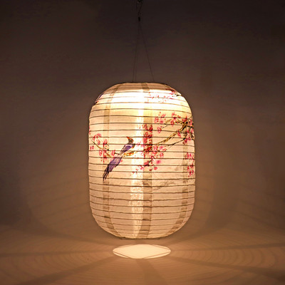 25 cm-es vízálló napelemes lámpák LED-es fényű nejlonszövet kínai japán függőlámpa kültéri kerti esküvői ünnepi parti dekoráció