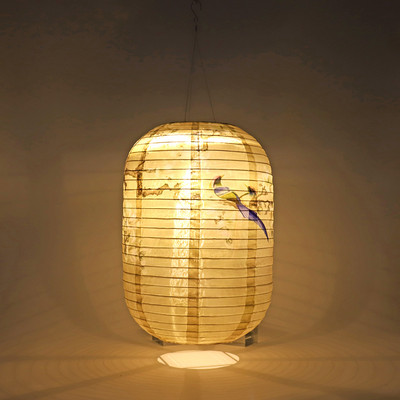 25 cm-es vízálló napelemes lámpák LED-es fényű nejlonszövet kínai japán függőlámpa kültéri kerti esküvői ünnepi parti dekoráció