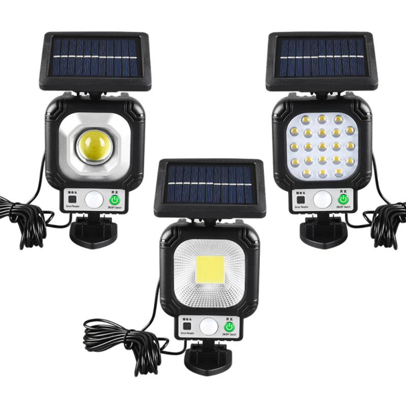 30 LED-uri Lumină solară Senzor de mișcare PIR Lampă de noapte cu energie solară Lumină de grădină cu LED Lampă de perete solară de securitate pentru exterior, impermeabilă pentru interior
