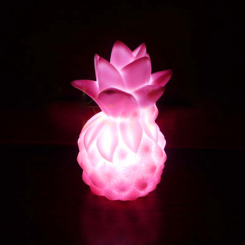 Pineapple Night Light Διακόσμηση κρεβατοκάμαρας Led Light Νυχτερινός φωτισμός Λάμπες Good Vibes Επιγραφή Anime Night Light Decor Room Light