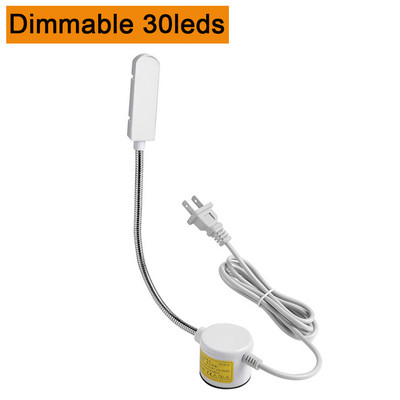 Lumină LED super luminoasă pentru mașină de cusut 10/20/30 LED Lampă de lucru cu gât de gâscă multifuncțională pentru strunguri, prese de găurit, bancuri de lucru