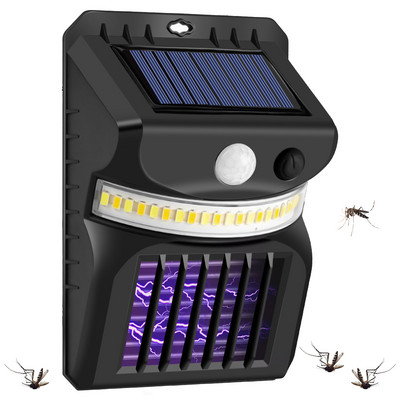Ηλιακή Ηλεκτρική Ηλεκτρική Εντομοαπωθητική Αντικουνουπιοαπωθητική Λάμπα Εξωτερικού Χώρου Αδιάβροχο Ζάπερ