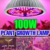 LED Phyto Grow Light Phytolamp cu spectru complet E27 Bec pentru plante E14 Lampă UV pentru semințe de flori de seră Lumină LED de creștere hidroponică