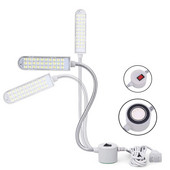 Siuvimo mašinos šviesos LED apšvietimas šaltai baltas su jungikliu, magnetine žąsine kaklelio ranka, skirta visiems darbastalio tekinimo staklių gręžimo presams