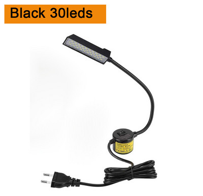 Super Bright 6W COB varrógép LED lámpa AC110-265V mágneses rögzítő talp hattyúnyak lámpa minden varrógép világításhoz