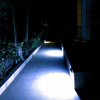 1 x Отделима външна 28 LED соларна лампа 3 режима Водоустойчив PIR сензор за движение Стена Бяла светлина за домашна градина Уличен двор