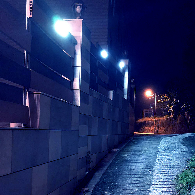 1 x szétválasztható kültéri 28 LED-es napelemes lámpa 3 üzemmódban, vízálló PIR mozgásérzékelős fali fehér lámpa otthoni kerthez, utcai udvarhoz