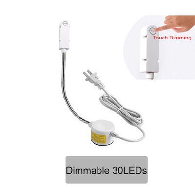 Siuvimo mašinos apšvietimas LED apšvietimas Daugiafunkcinis lankstus darbinis žibintas su magnetiniu tvirtinimo pagrindu, skirtas darbastalio tekinimo staklės gręžimo presui