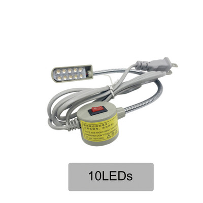 Siuvimo mašinos apšvietimas LED apšvietimas Daugiafunkcinis lankstus darbinis žibintas su magnetiniu tvirtinimo pagrindu, skirtas darbastalio tekinimo staklės gręžimo presui