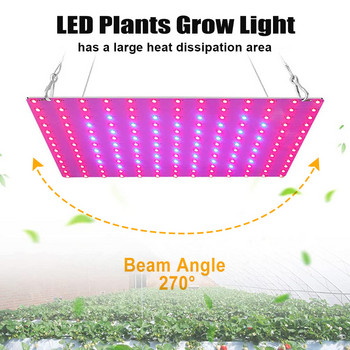 LED светлина за отглеждане на растения 1000W/2000W пълна спектърна хидропонна лампа за отглеждане на растения Phyto Veg Flower Indoor Ultrathin Panel Phytolamp
