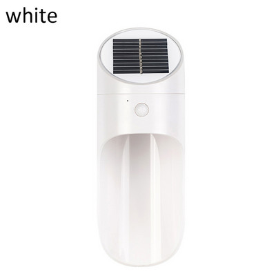 Mikrohullámú érzékelős fali lámpa LED napelemes lámpa IP65 vízálló napelemes lámpa kerti út kerítéshez terasz dekor kültéri világítás