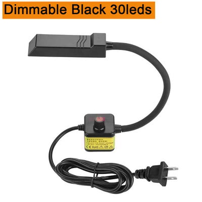 Tööstusvalgustuse õmblusmasin LED-tuled Multifunktsionaalne painduv töölamp Magnetõmblusvalgusti puurpressi treipingile