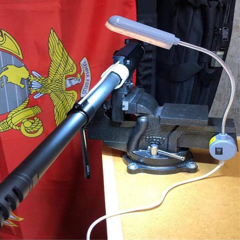 Tööstusvalgustuse õmblusmasin LED-tuled Multifunktsionaalne painduv töölamp Magnetõmblusvalgusti puurpressi treipingile