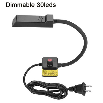 15/30 LED Ipari világítás Varrógép Fény Fúró Prések Munkapadok Hattyúnyak munkalámpa