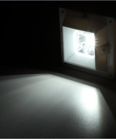 2 vnt. lauko apšvietimas 6 LED saulės latako žibintai vandeniui atsparūs LED saulės energija varomi tvora Gatvės siena lauko sodo apšvietimo karnizo lempos