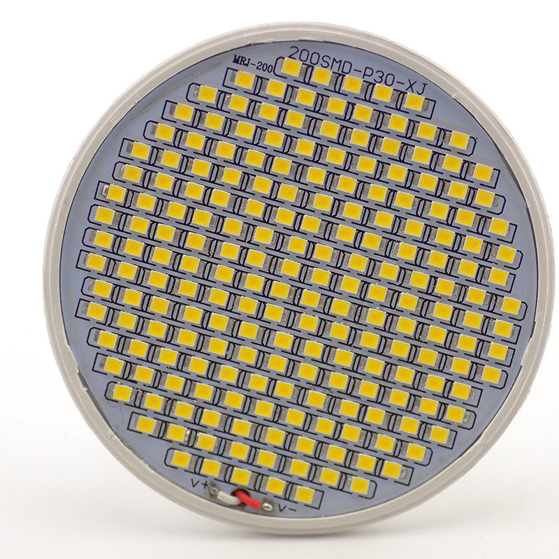 Täisspektriga 200 LED-i taimekasvatuspirn, kollane päikesevalgus siseruumide kasvuhooneköögiviljade jaoks. Cultivo fütovalgustid