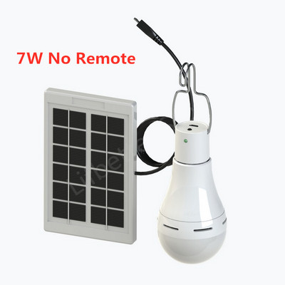 LED napelemes távirányítós lámpa napelemes izzólámpa beltéri vízálló paneles vészhelyzeti műanyag izzó kampós sátor kültéri lámpás