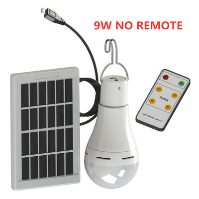 LED napelemes távirányítós lámpa napelemes izzólámpa beltéri vízálló paneles vészhelyzeti műanyag izzó kampós sátor kültéri lámpás