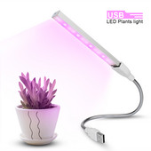 USB Led Grow Light Bar DC5V Pilna spektra Fitolampy Red Blue Led Augu audzēšanas Gaismas Lampa Fitolampy Augiem Stādiem