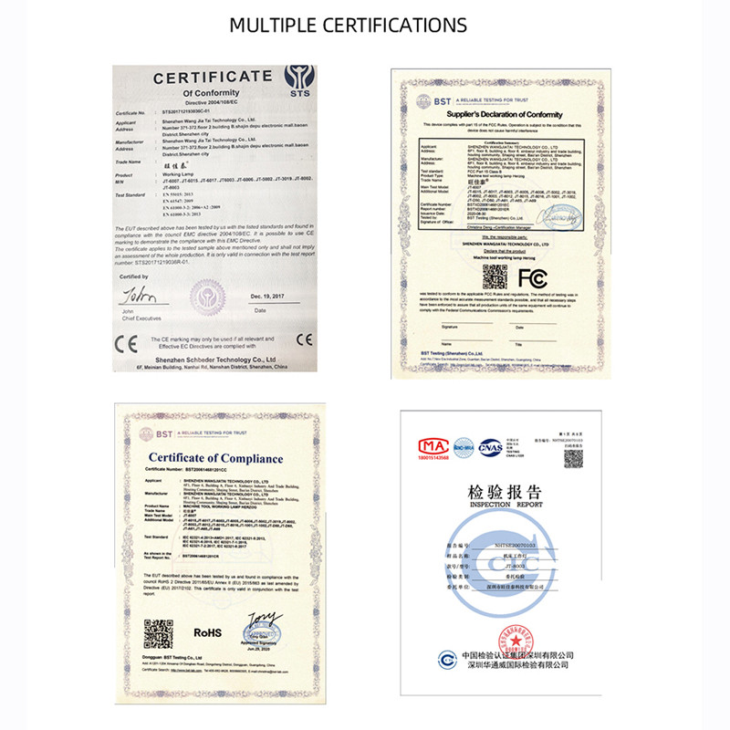 Rugalmas L40cm hattyúnyak led Műhely munkalámpa 3W 35W 24V 110-220V LED CNC szerszámgép lámpa