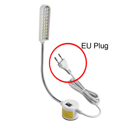 Szuper fényes varrógép-fény 10/20/30 LED-es, többfunkciós, rugalmas munkalámpa lámpa munkaasztali eszterga fúrógéphez
