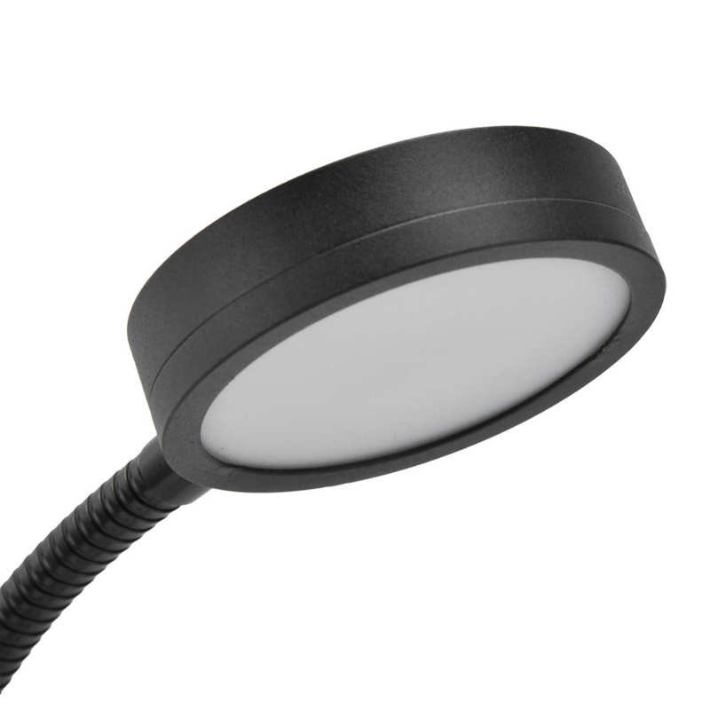 5 W LED darba lampa, elastīga regulējama, izturīga magnētiska pamata darbagalda gaisma 800 lm balta gaisma apkopes nozarei 110-220 V