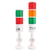 Lumină rotativă de 180 stivă, roșu chihlimbar verde, lumină de avertizare industrială pentru mașină CNC DC24V AC220V LED intermitent constant