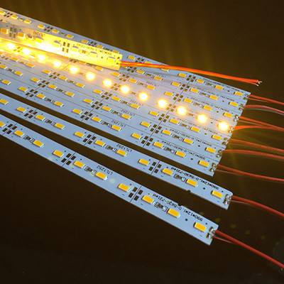 12v kasvuvalgusti 10tk*50cm 5730 kasvuriba valgusti LED-riba kasvuvalgusti smd 5730 led jäik riba 625nmpunane 450nmsinine 24V 2835 lint