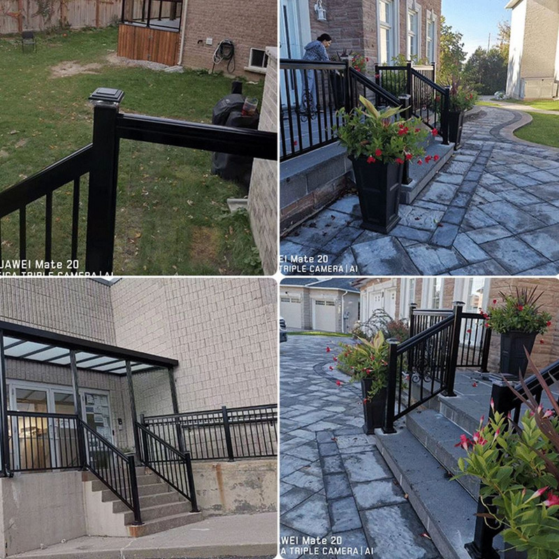 Far cu coloană solară cu LED Lampă pe stâlp cu energie solară. Lampă de perete, impermeabilă, în aer liber, pentru vilă, curte, peisaj, grădină