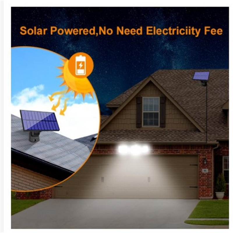 20 w saules gaismas spuldze 171cob Ip65 ūdensizturīga īpaši spilgta regulējama plata apgaismojuma leņķa saules lampa ar tālvadības pulti