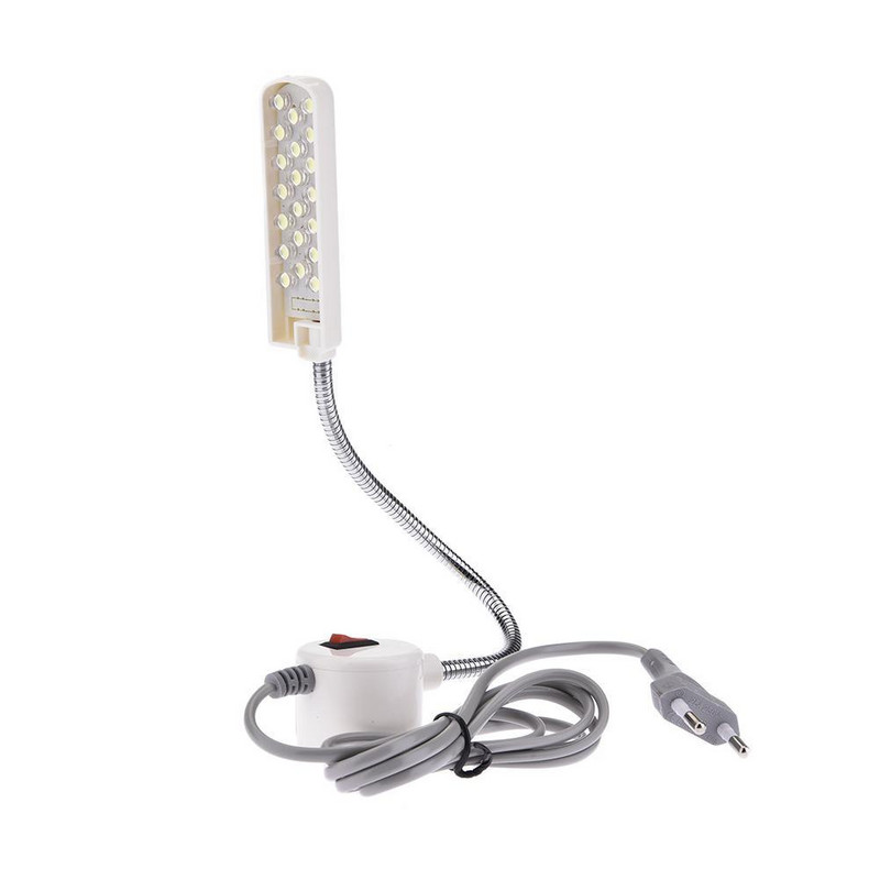 Siuvimo mašina LED Lmap 20 LED darbo lemputės Energiją taupančios lempos su magnetais Pramoniniai žibintai Siuvimo mašinos šviestuvas