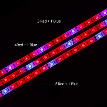 12V Grow Light Phytolamp Full Spectrum 5M 300 LEDs 5050 SMD LED лента за отглеждане на семена за растения Оранжерия Вътрешна хидропоника