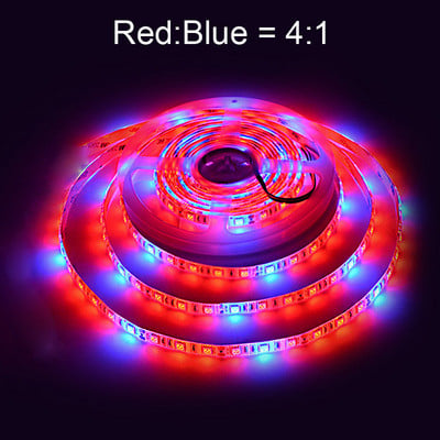 12V Grow Light Phytolamp Full Spectrum 5M 300 LED-uri 5050 SMD LED Strip pentru Semințe de Plante Cultivare Seră Interior Hidroponică